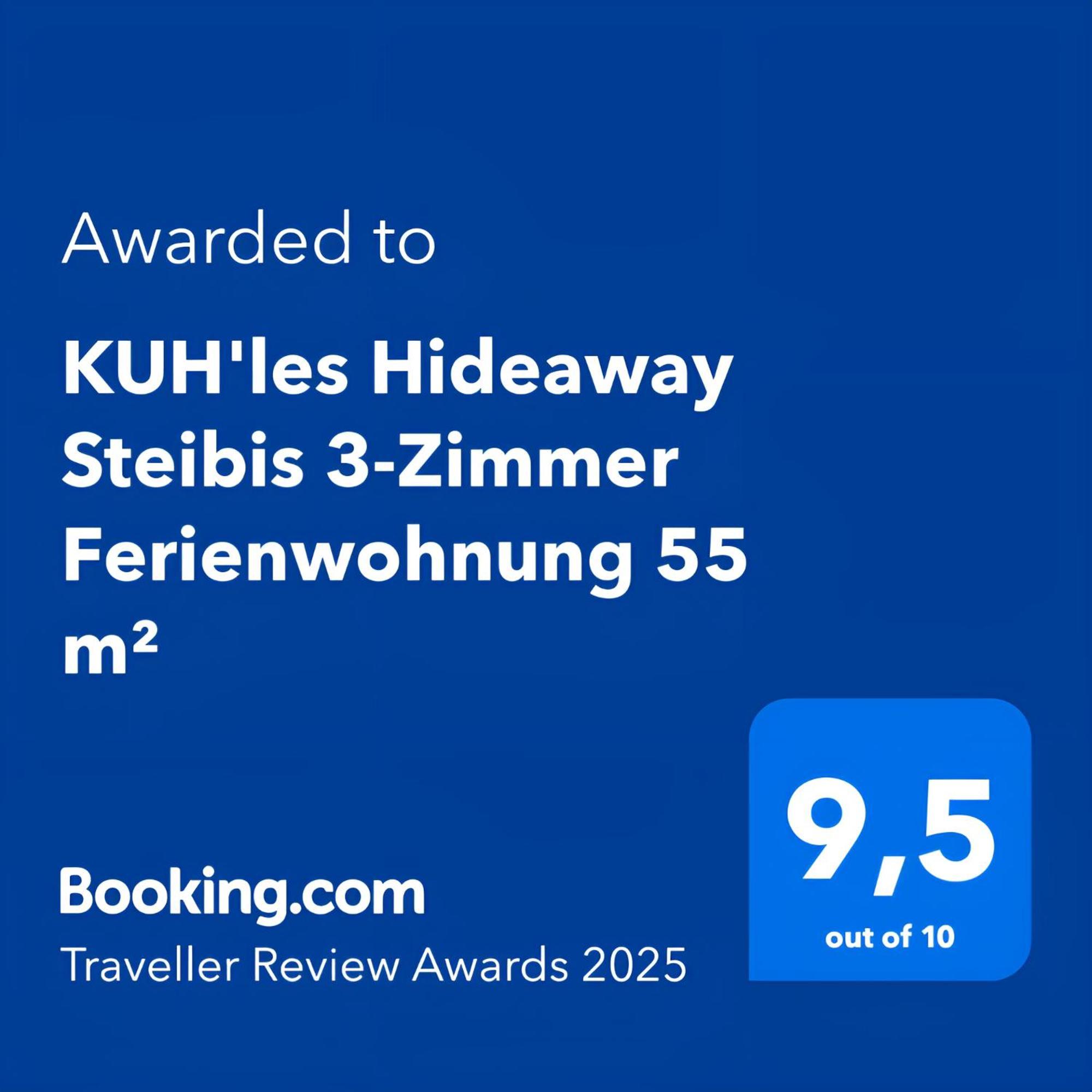 Kuh'Les Hideaway Steibis 3-Zimmer Ferienwohnung 55 M² โอเบอร์สเทาเฟิน ภายนอก รูปภาพ